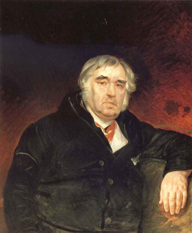 Portrait of Ivan Krylov